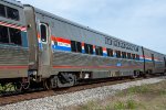 Viewliner "Susquehanna River" rides south on the Silver Meteor 